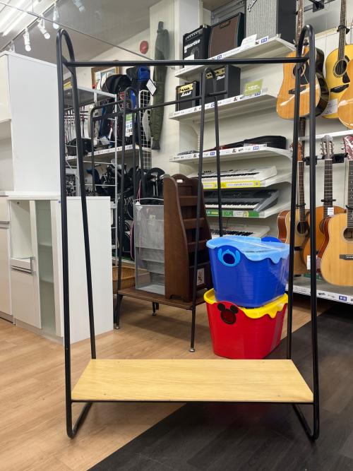 IDEE (イデー) ハンガーラック ナチュラル×ブラック 333 ラック付き