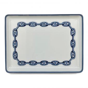 HERMES (エルメス) スクエアプレート シェーヌダンクル