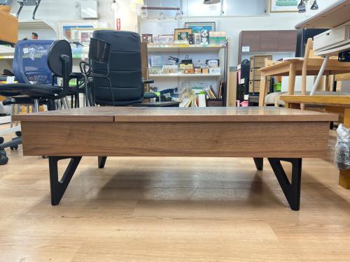 定価14万　モリタインテリアリビングテーブル モリタインテリア工業 リビングテーブル 収納付き センターテーブル