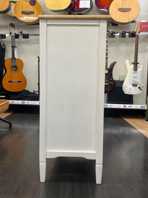 チェスト ホワイト×ナチュラル 引出し 4段