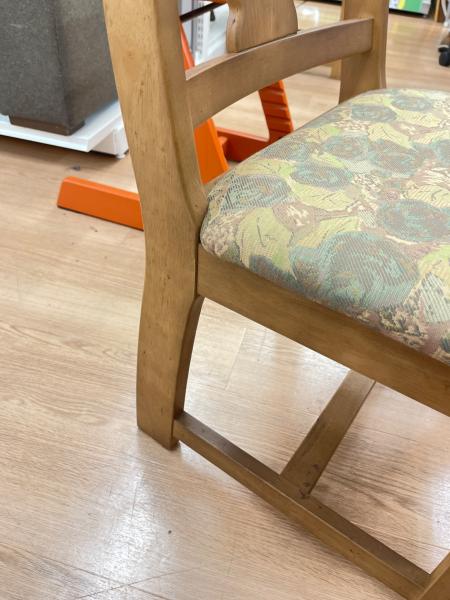 karimoku (カリモク) ダイニングチェアー ナチュラル×グリーン