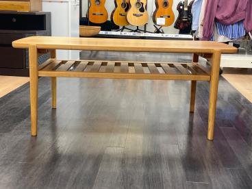 KH-58【新入荷 リサイクル品】ベンチダイニング4点セット ナチュラル