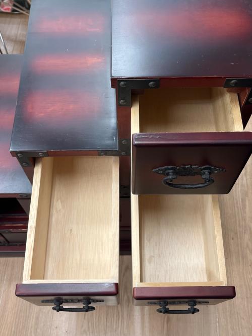 nissen (ニッセン) 階段箪笥 ブラウン