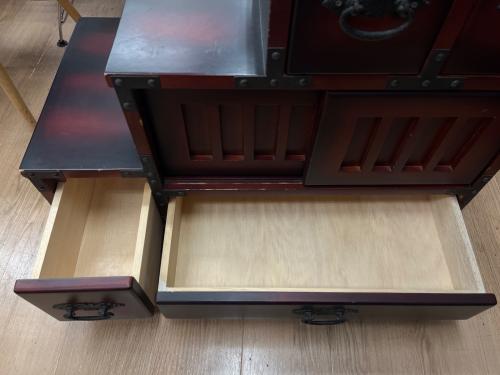 nissen (ニッセン) 階段箪笥 ブラウン