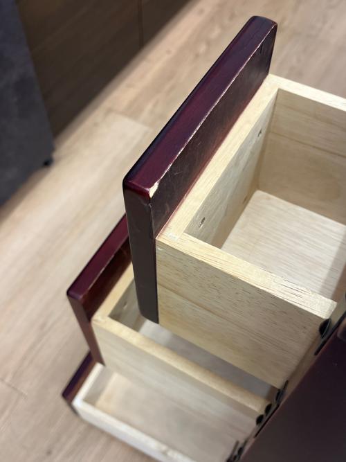 nissen (ニッセン) 階段箪笥 ブラウン