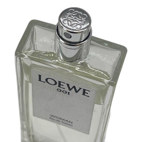 LOEWE (ロエベ) オードトワレ 001ウーマン 50ml 残量80%-99%