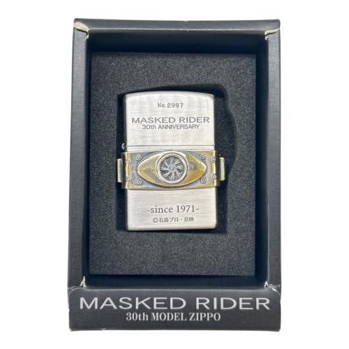 MASKED RIDER ZIPPO 30th Anniversary