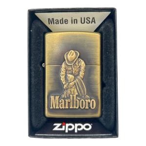 marlboro (マルボロ) ZIPPO ゴ-ルド カウボーイ