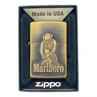 marlboro (マルボロ) ZIPPO ゴ-ルド カウボーイ