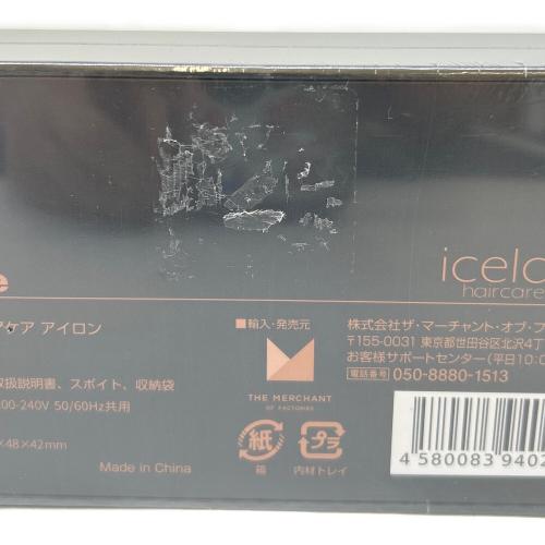 notime (ノータイム) ヘアーアイロン ICELADY