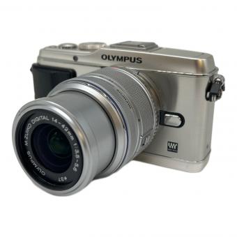 OLYMPUS (オリンパス) ミラーレス一眼カメラ ズームレンズ付 ズームレンズにキズ有 PEN E-P3 1230万画素 フォーサーズ 専用電池 B9M507182