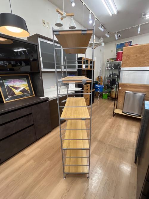 無印良品 (ムジルシリョウヒン) ステンレスユニットシェルフ ナチュラル 131 4段