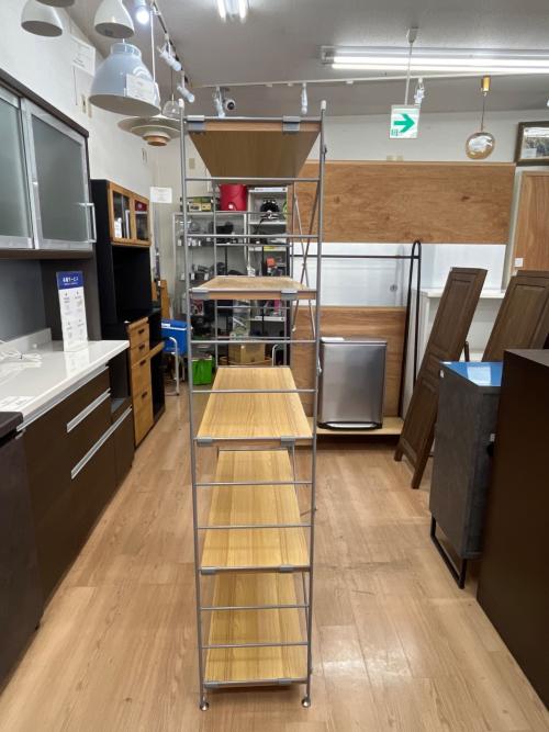 無印良品 (ムジルシリョウヒン) ステンレスユニットシェルフ ナチュラル 131 4段