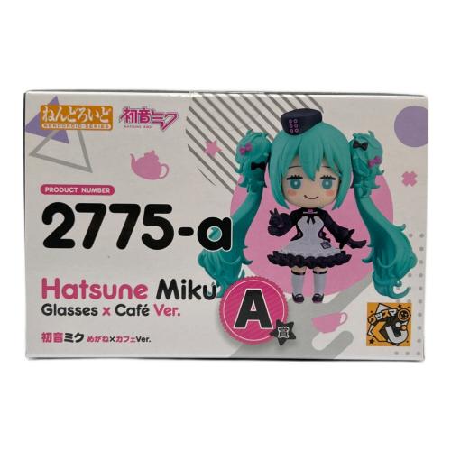フィギュア 初音ミク めがね×カフェVER. ねんどろいど A賞