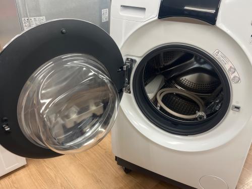 AQUA (アクア) ドラム式洗濯乾燥機 50 12.0kg AQW-DX12M(W) 2022年製 キズ、ヨゴレ有 クリーニング済