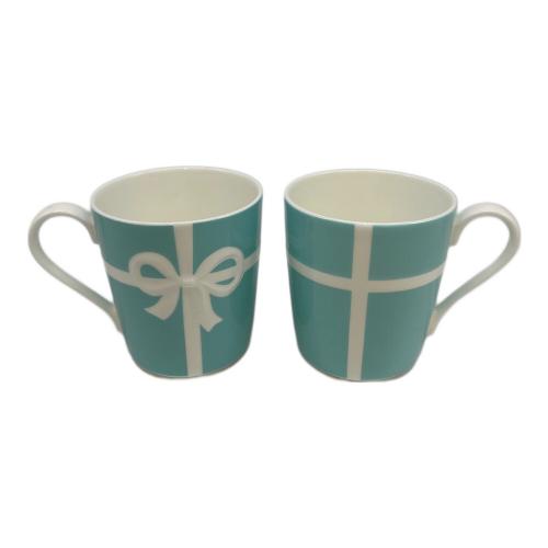 TIFFANY & Co. (ティファニー) マグカップ ブルーリボン 2Pセット