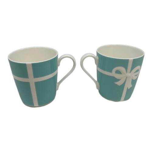 TIFFANY & Co. (ティファニー) マグカップ ブルーリボン 2Pセット