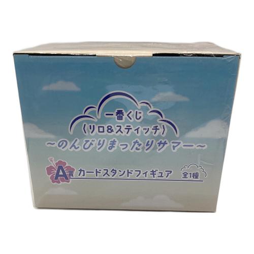 リロ＆スティッチ A賞 カードスタンドフィギュア フィギュア