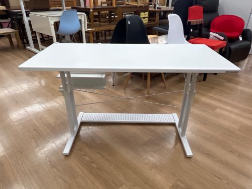 Bauhutte (バウヒュッテ) ゲーミングデスク ナチュラル×ホワイト 429 BHD-1200M