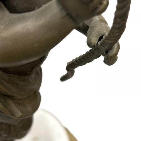 Lancini 置時計＆キャンドルスタンド 大理石 イタリア製｜トレファクONLINE