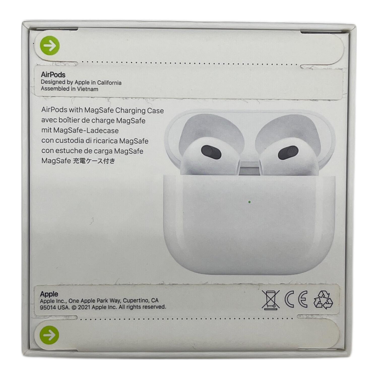 Apple (アップル) AirPods(第3世代) MME73J/A｜トレファクONLINE