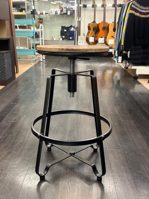 カウンタースツール 昇降式 木製