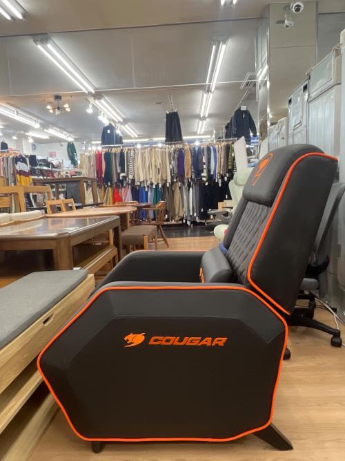Cougar (クーガ) ゲーミングソファ ブラック×オレンジ 93 合皮 RANGER