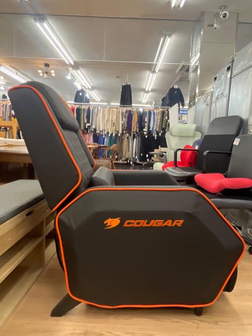 Cougar (クーガ) ゲーミングソファ ブラック×オレンジ 93 合皮 RANGER