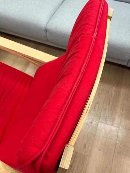 IKEA (イケア) ポエングアームチェア 22417 レッド｜トレファクONLINE