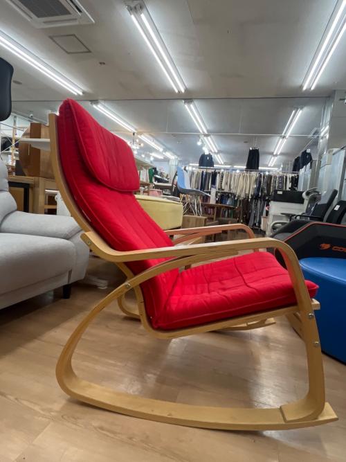 IKEA (イケア) ポエングアームチェア 22417 レッド｜トレファクONLINE