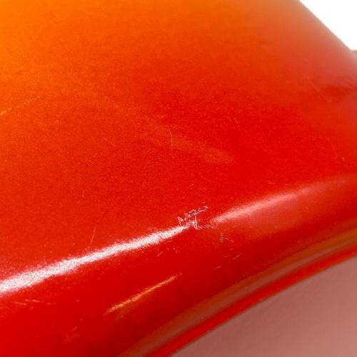 LE CREUSET (ルクルーゼ) 両手鍋 25CM オレンジ ココット・オーバル