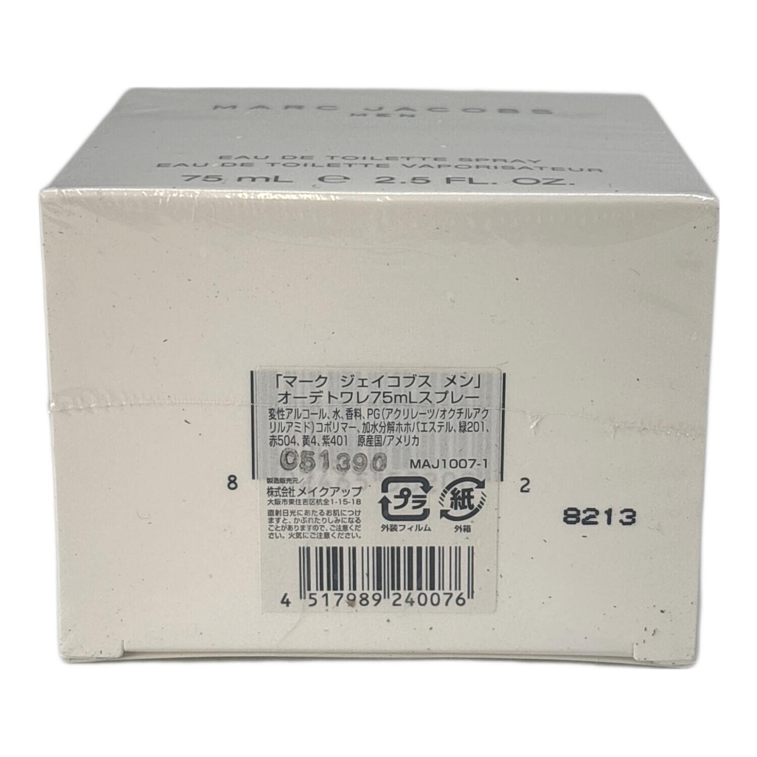 MARC JACOBS (マークジェイコブズ) オードトワレ 75ml メン