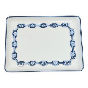 HERMES (エルメス) スクエアプレート シェーヌダンクル