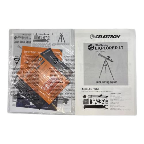 CELESTRON (セレストロン) 天体望遠鏡 CELESTRON StarSense Explorer LT70AZ