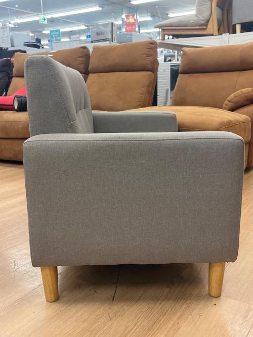 2人掛けソファー グレー