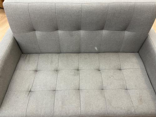 2人掛けソファー グレー