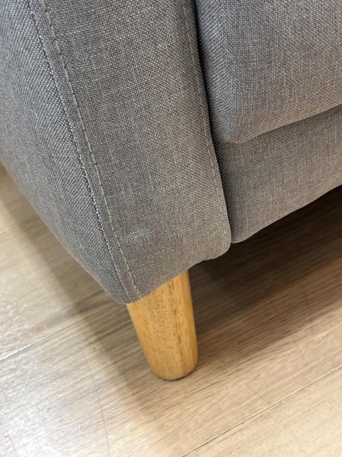 2人掛けソファー グレー