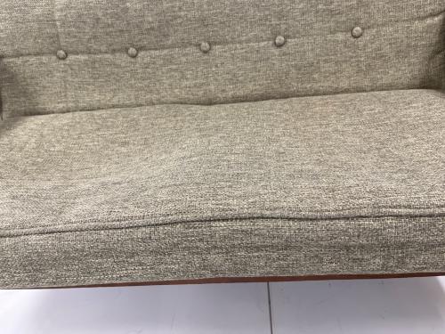 東谷 (アズマヤ) 2人掛けソファー グリーン×ブラウン