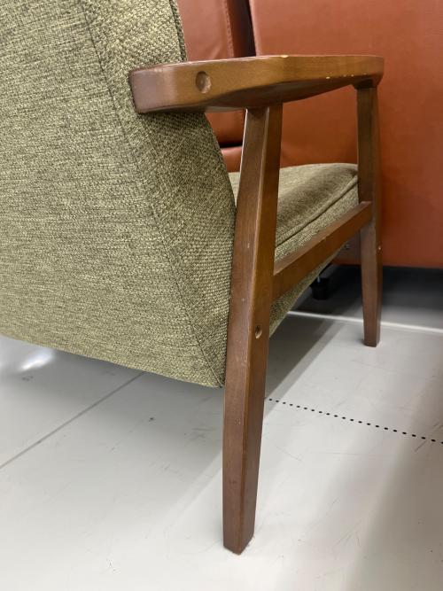 東谷 (アズマヤ) 2人掛けソファー グリーン×ブラウン