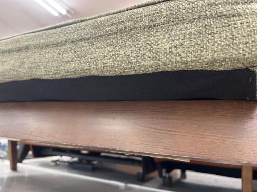 東谷 (アズマヤ) 2人掛けソファー グリーン×ブラウン