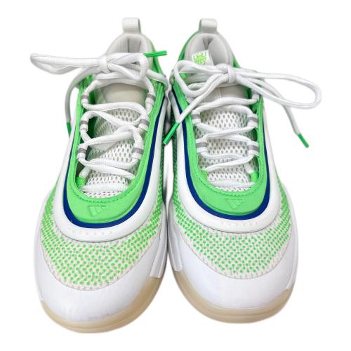 adidas (アディダス) バスケットボールシューズ JQ2249 D.O.N. ISSUE 6 メンズ SIZE 26cm ホワイト×グリーン