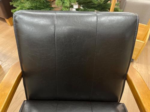 1人掛けソファー ブラック