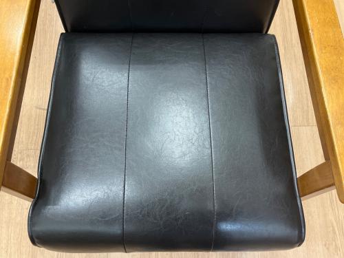 1人掛けソファー ブラック