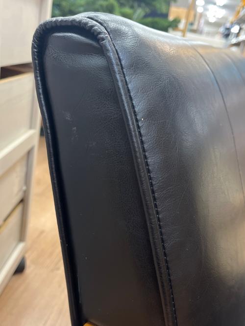 1人掛けソファー ブラック