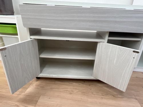 キッチンカウンター バタフライ アイボリー