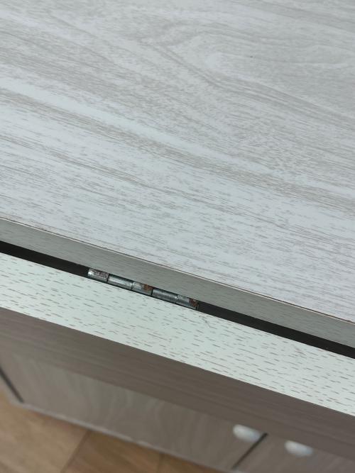 キッチンカウンター バタフライ アイボリー