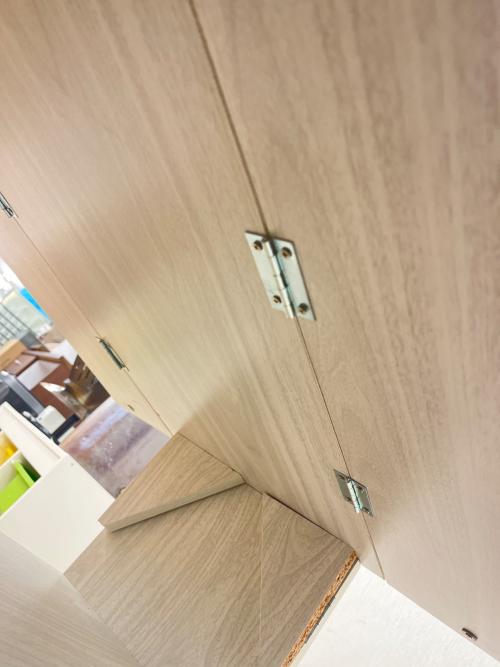 キッチンカウンター バタフライ アイボリー