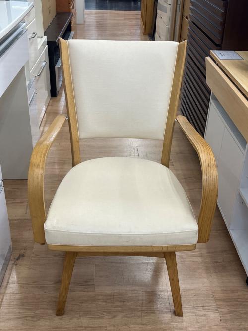 karimoku (カリモク) ダイニングチェアー 回転式 ナチュラル