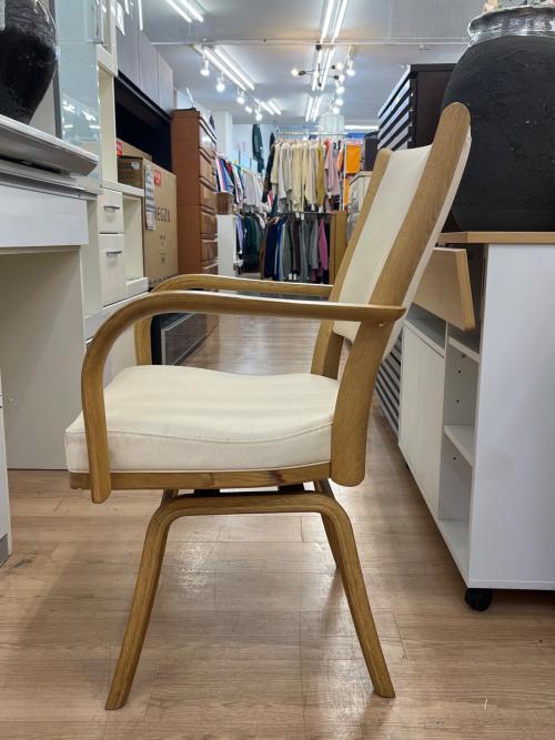 karimoku (カリモク) ダイニングチェアー 回転式 ナチュラル