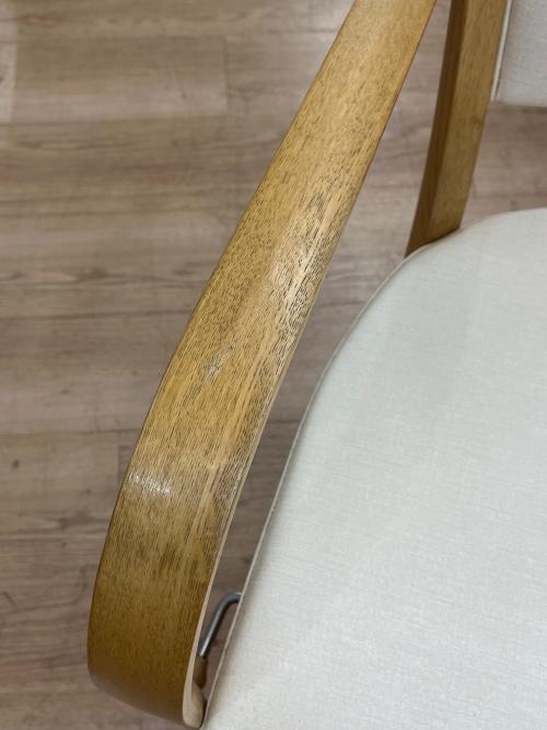 karimoku (カリモク) ダイニングチェアー 回転式 ナチュラル